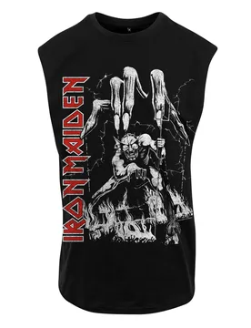 Tank-Top - Eddie Big Hand - XXL - für Männer - Größe XXL - schwarz - Lizenziertes Merchandise! - Männer - male - Iron Maiden - FashionsVida