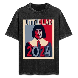 Little Lad 2024 T-Shirt All Match Print Short Sleeve Top