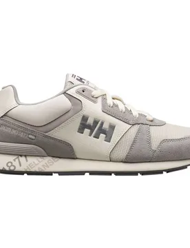Anakin Leather 2 Trainers Snow / Mellow Grey UK 6.5 Men - Helly Hansen - FashionsVida