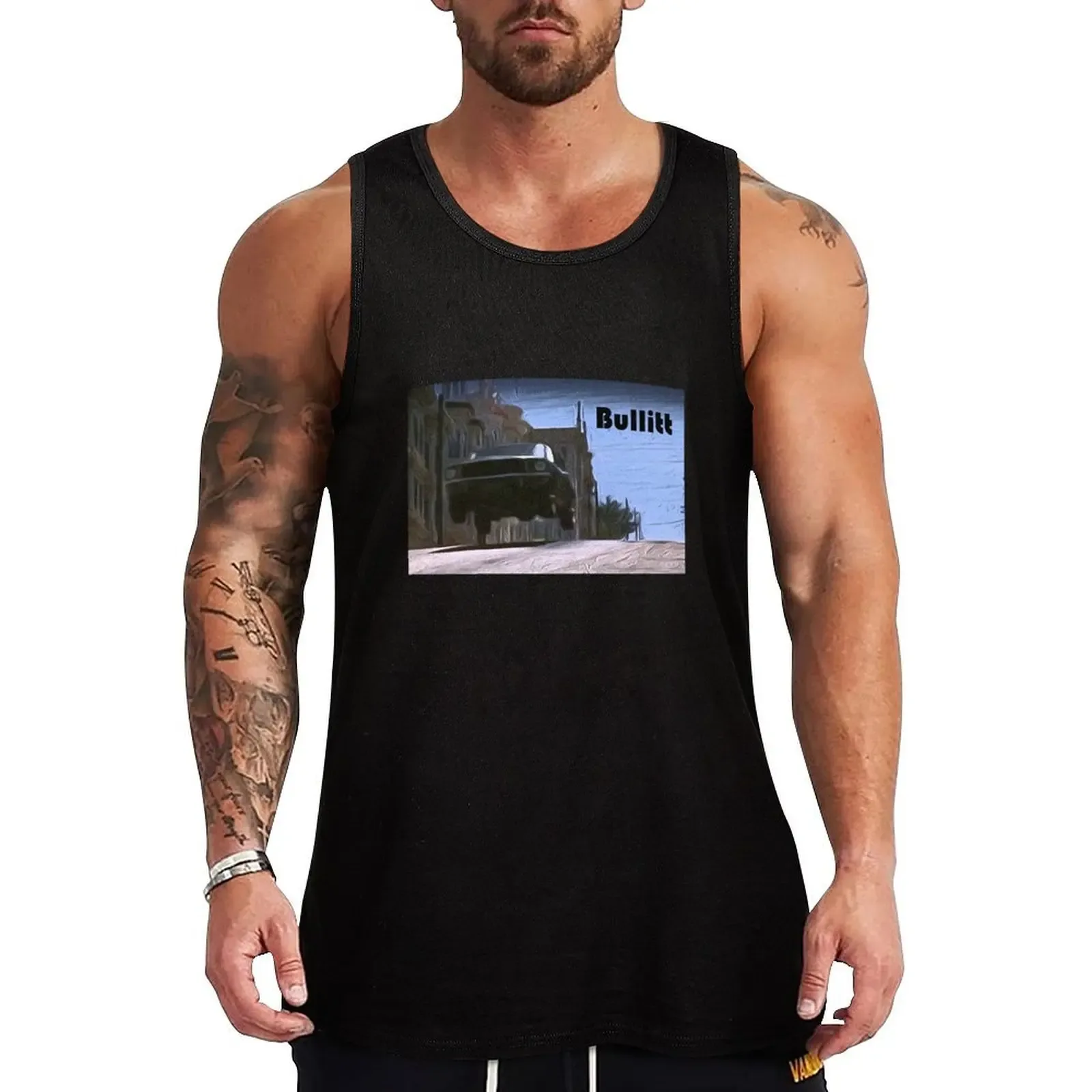 Bullitt Tank Top Solid Color Tank Top Regular Fit Comfort Undershirt - Aliexpress - FashionsVida
