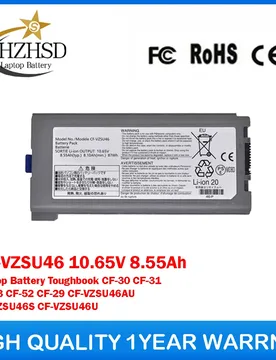 CF-VZSU46 10.65V 8.55Ah Genuine Original Laptop Battery For Panasonic Toughbook CF-30 CF-53 CF-52 CF-29 CF-VZSU46AU CF-VZSU46S - Aliexpress - FashionsVida