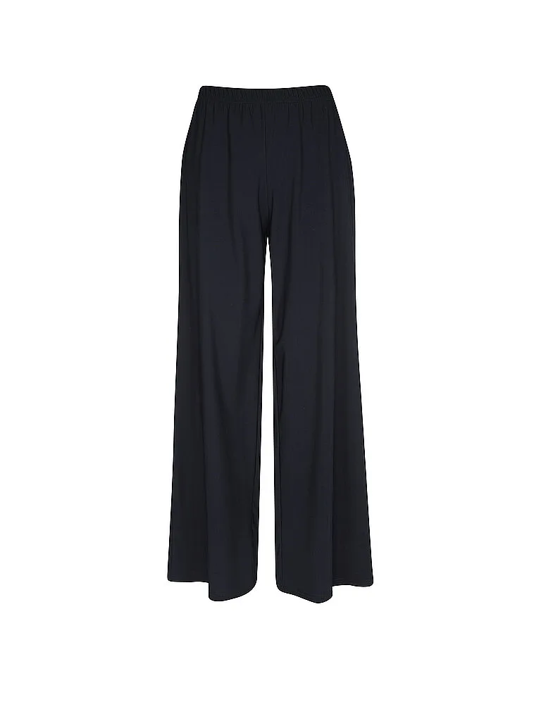 Pantalon de tailleur bleu marine 38 - Doris Streich - FashionsVida