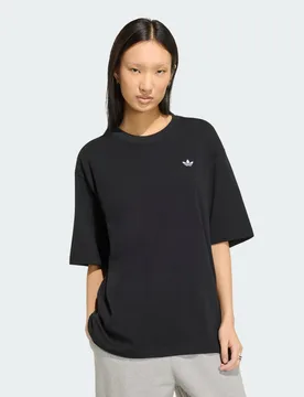 T-SHIRT BOYFRIEND ESSENTIALS M Black - Adidas - FashionsVida