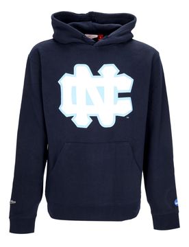 Felpa Cappuccio Uomo Ncaa Large Logo Hoodie Unchee Navy