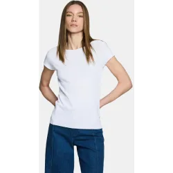 Jersey de mujer de tricot cuello barca