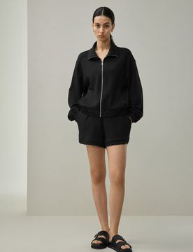 Giacca Donna SILKAIRY™ in Seta Leggera Nera XL