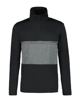 T-shirt à Manches Longues Avec Demi-zip Kitinoja Black M