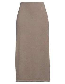 Midi-Rock Damen Hellbraun M,S Damen