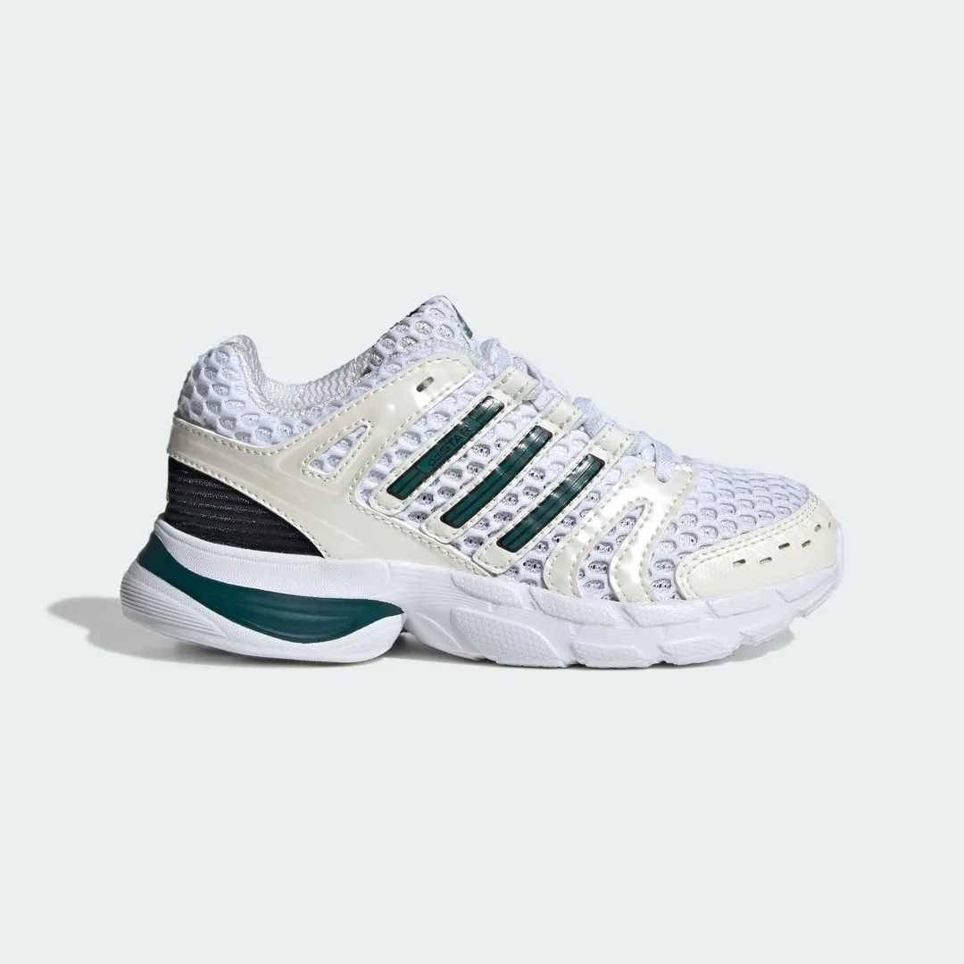 SCARPE ADISTAR CONTROL 5 CON LACCI ELASTICIZZATI 29 Cloud White / Rich Green / Core Black - Adidas - FashionsVida
