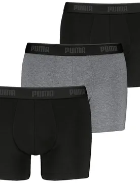 Boxers Everyday Basics 3 Unità Black / Grey 2XL