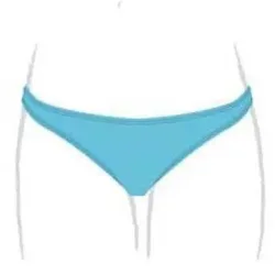 Turbo Bas De Bikini Capri