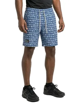 Short De Bain Crew Volley Navy XL