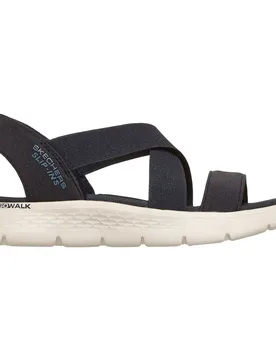 Go Walk Flex - Glimmer Up Damen Sandalen, blau, Größe 39 39 - Skechers - FashionsVida