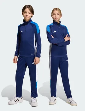 PANTALONI DA ALLENAMENTO TIRO 26 ESSENTIALS BAMBINI 7-8A Dark Blue / Bright Royal / White - Adidas - FashionsVida