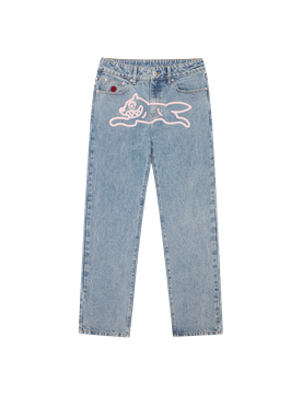Running Dog Denim Pants - Heavy Wash