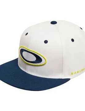 Apparel Cappellino Con Visiera Alumni Abyss / White / Sulphur One Size - Oakley - FashionsVida