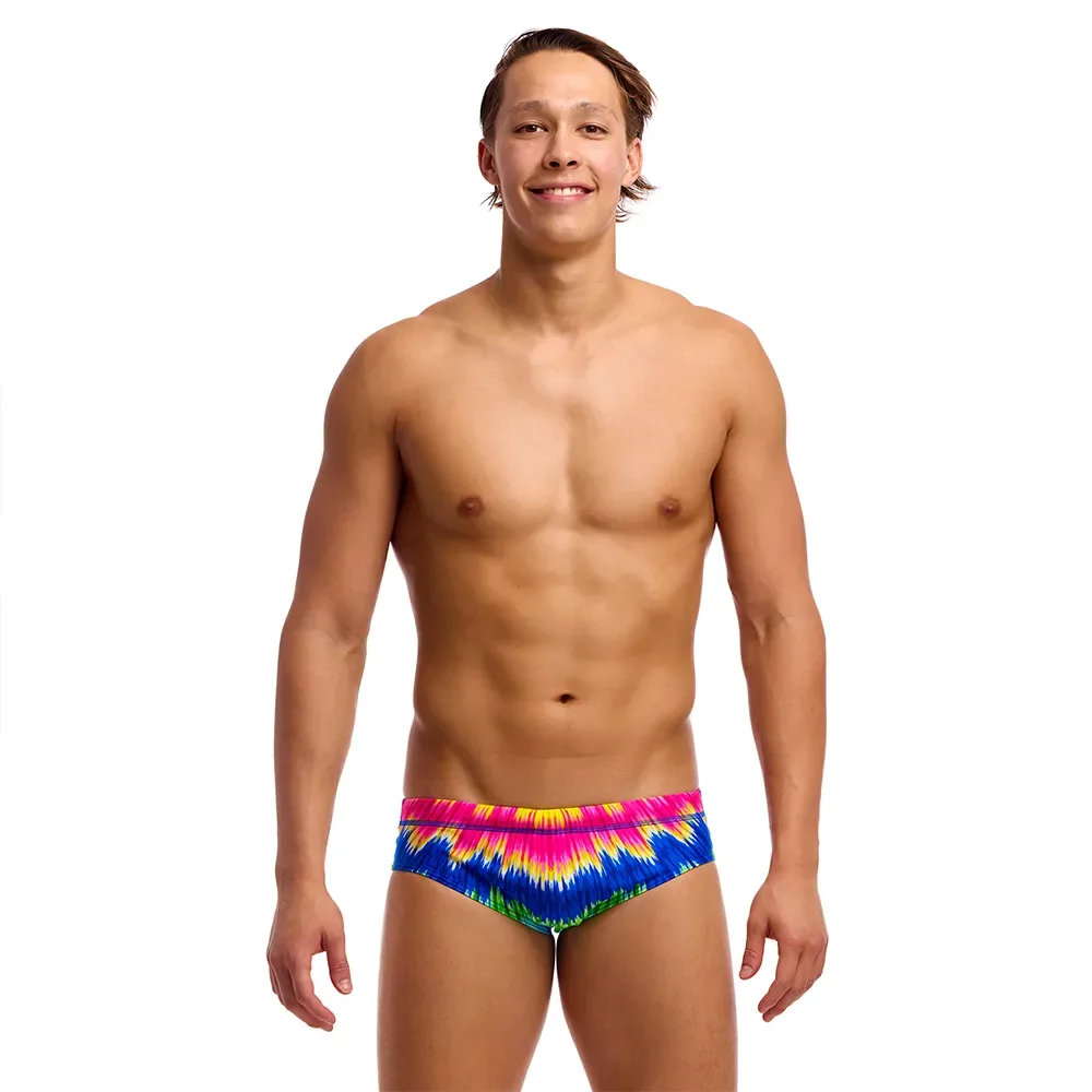 Classic Swimming Brief Fly Time AUS 38 Men - Funky Trunks - FashionsVida