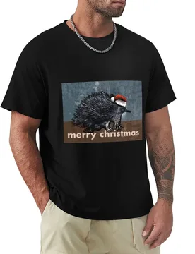 Echidna Christmas card T-Shirt Casual All Match Tee Shirt for Men - Aliexpress - FashionsVida
