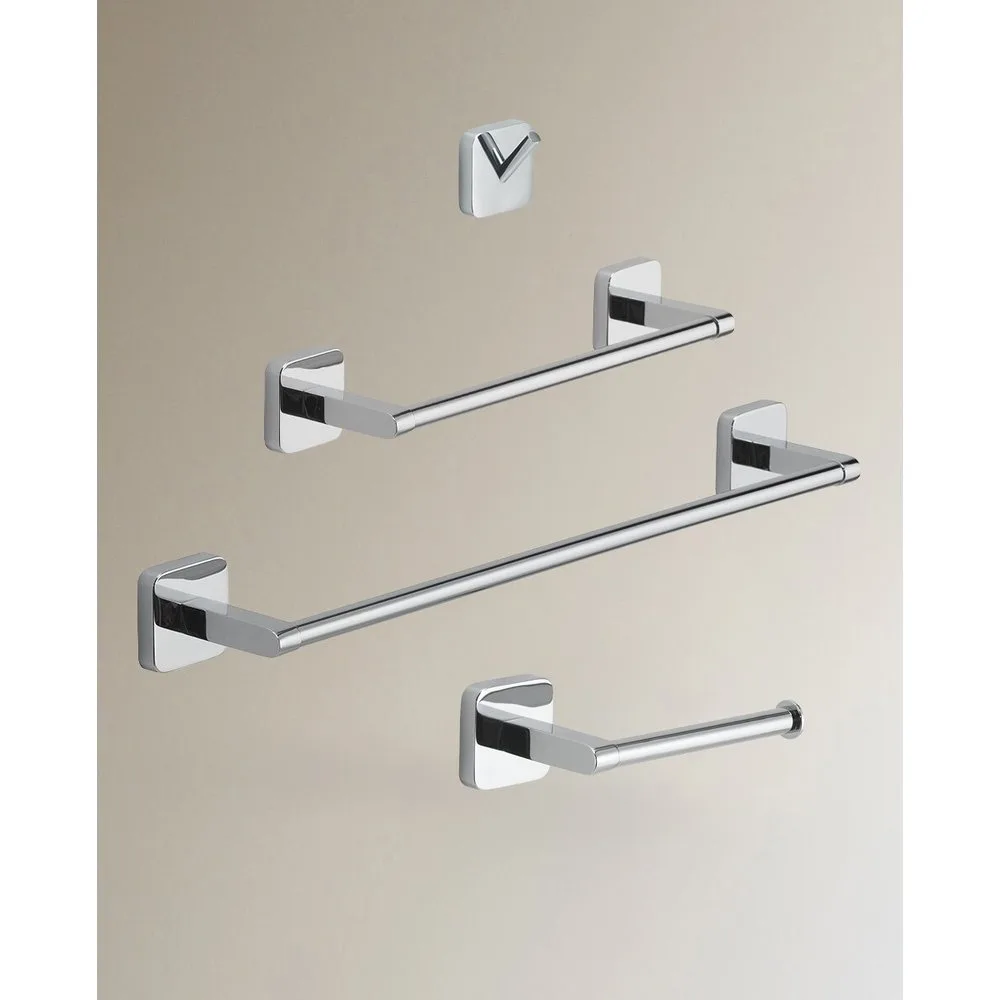 Colección de accesorios de baño Tasos cromo - El Corte Inglés - FashionsVida