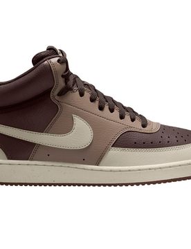 Court vision mid nn zapatilla moda hombre Marron (42)