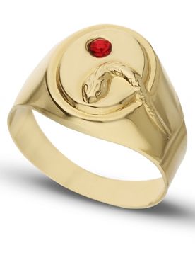 Anello Uomo Oro Giallo GL101625