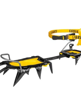 Crampons G12 Lt New-classic Evo Black / Yellow EU 35-46 unisex