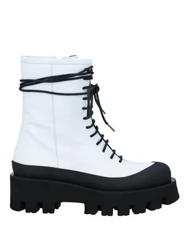 Botines de caña alta Mujer Blanco 39,40 Mujer - Paloma Barceló - FashionsVida