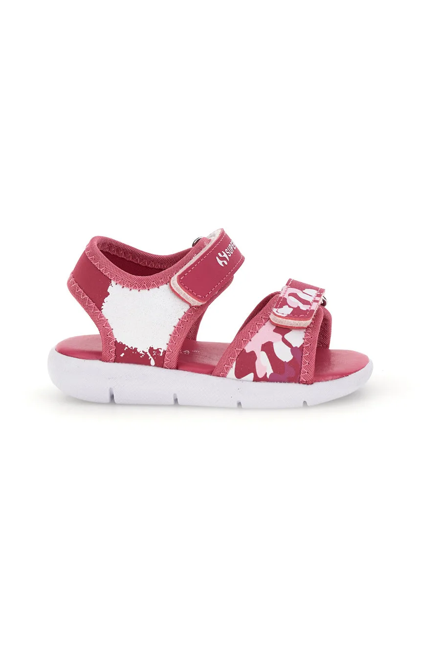 Sandali rosa con chiusura a strappo S63S820 23 - Superga - FashionsVida
