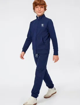 TUTA CON FELPA FULL ZIP E PANTALONI CON GRAFICA RAGAZZO XL - Champion - FashionsVida