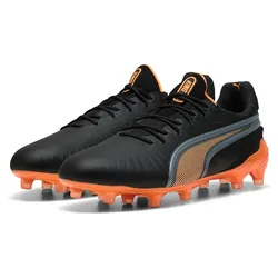 Chaussures De Football King Ultimate Fg/ag Black / Heat Fire / Silver EU 41