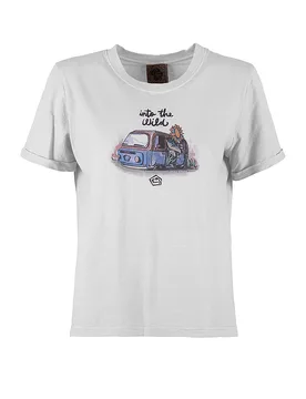 Camiseta de escalada Wild para mujer blanco XS - E9 - FashionsVida