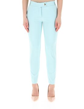Pantalone a sigaretta VERDE XL