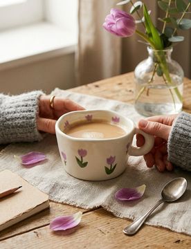 Sinsay - Tazza con stampa - lavanda