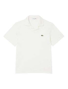 Lacoste Polo in cotone-lino