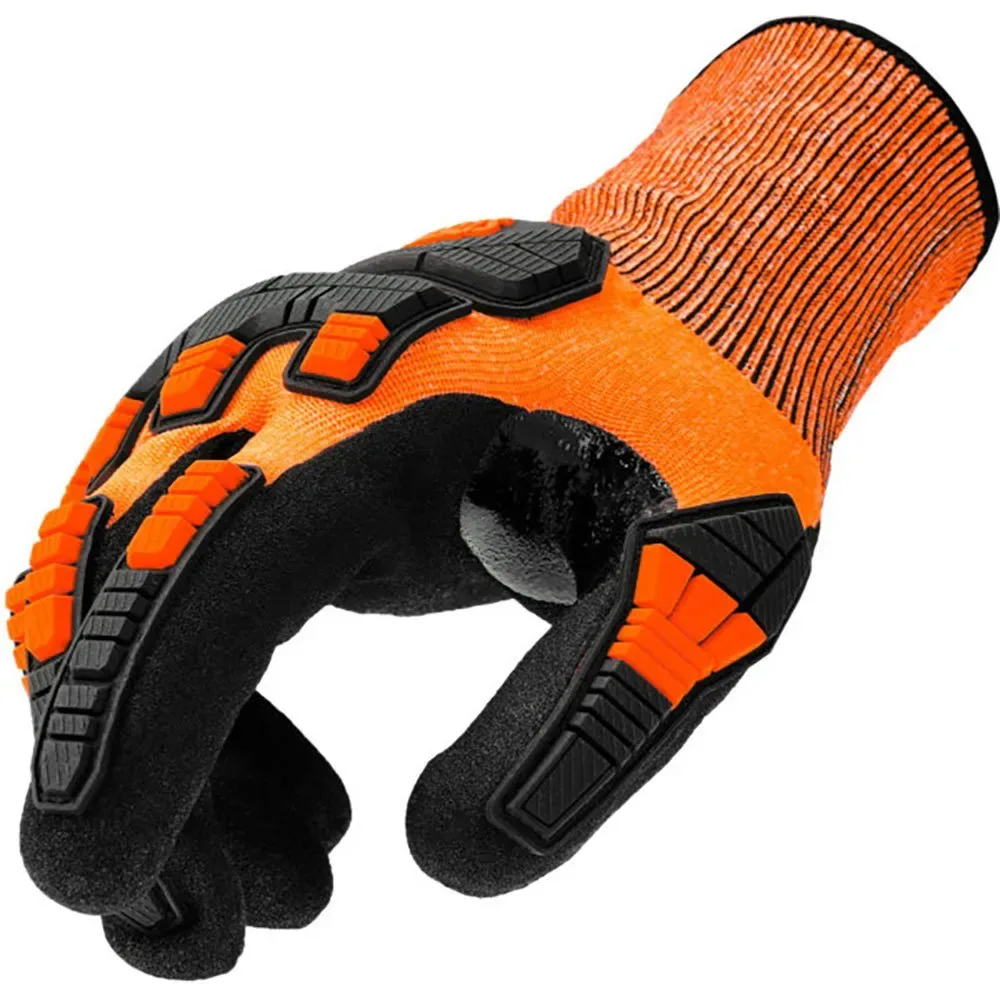 Gants De Travail Orange 10/L - Stocker - FashionsVida