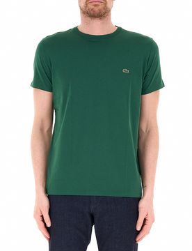 Lacoste T-shirt girocollo VERDE 2