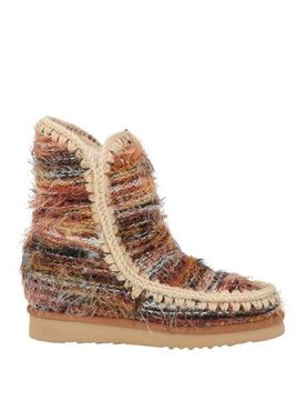 Botines de caña alta Mujer Camel 35,36,37,38,39,40 Mujer