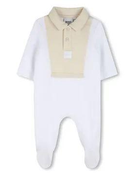 Pigiama A Maniche Lunghe J5300 White 9 Mesi