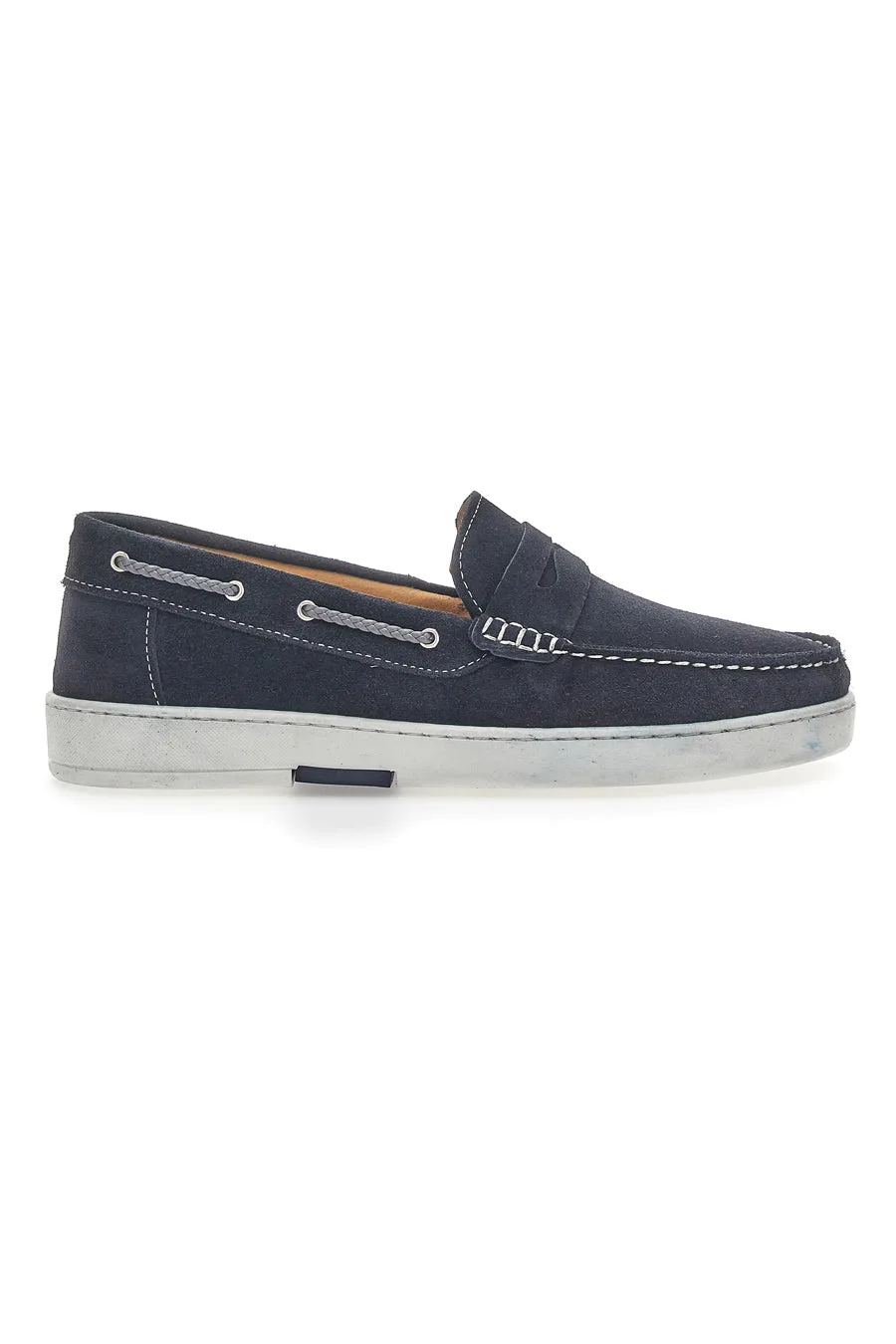 Mocassino Longford 450 Blu 44 - Longford - FashionsVida