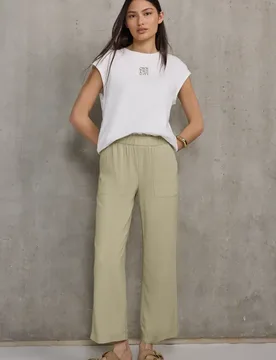 Street One Culotte in Unifarbe female Grün - Street One Studio - FashionsVida