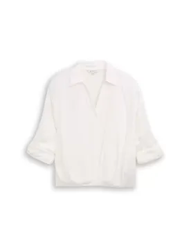 Blouse modern sateen female