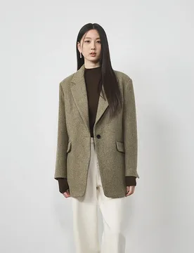 Allingentle Women's Suit Blazer Woolen Women Jacket for Cocktail Party Daily Casual Coat Outfits Customize - Aliexpress - FashionsVida