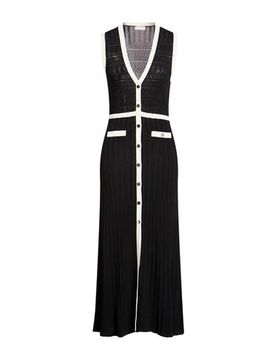 Vestido midi Mujer Negro S,XS Mujer
