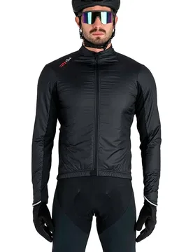 Primaloft cortavientos ciclismo hombre Negro (L) - rh+ - FashionsVida
