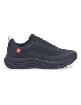 Sneakers da uomo nero stringate YH25253 42 - 2T2L - FashionsVida
