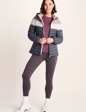 Women's 'Garriston' Lightwieght Padded Jacket in Mid Grey Size: 14 - Mid Grey - Size: 14 - TOG24 - FashionsVida