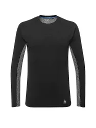 Camiseta de senderismo para hombre TRILOGY JORASSES WOOL negro L