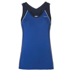 Talia Womens Blue Tennis Tank Top Spandex - Size Small
