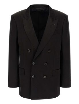 Tom Ford Blazer a pois tono su tono