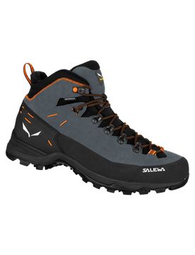 Winter-Wanderschuhe Alp Mate Winter Mid Wp M Onyx/Black für Herren aus Leder Größe 44,5 Grau
